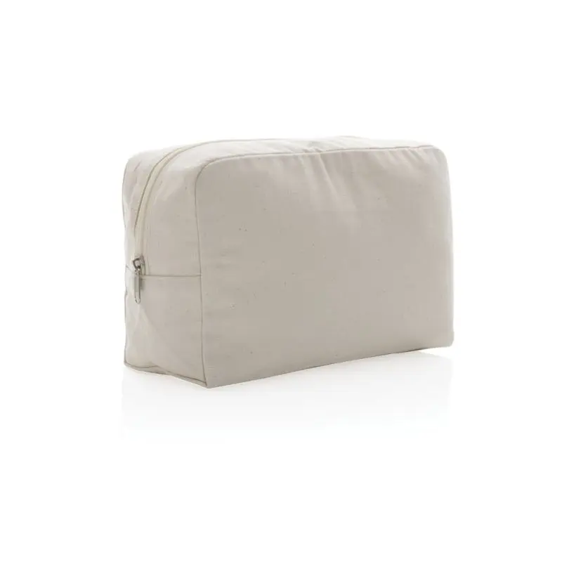 Impact Aware™ Natur-Canvas Kosmetiktasche – Schlichtes, Ökologisches Design
