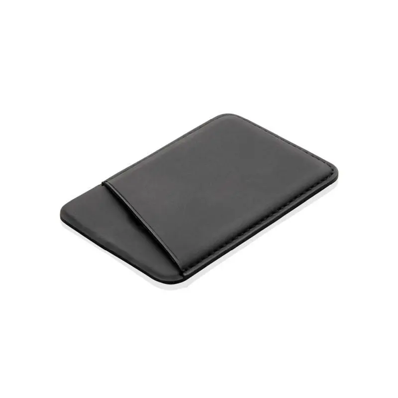Schwarzer Magnet-Kartenhalter für Smartphones - Sicher & Praktisch