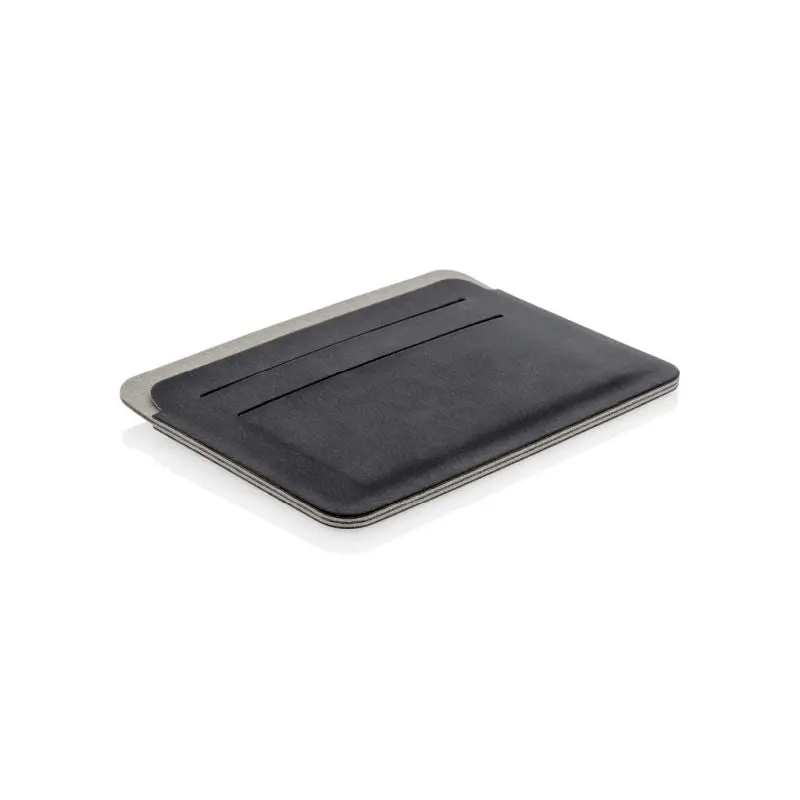 Quebec Dual-Ton RFID Kartenhalter in Schwarz-Grau – Stilvoll & Sicher