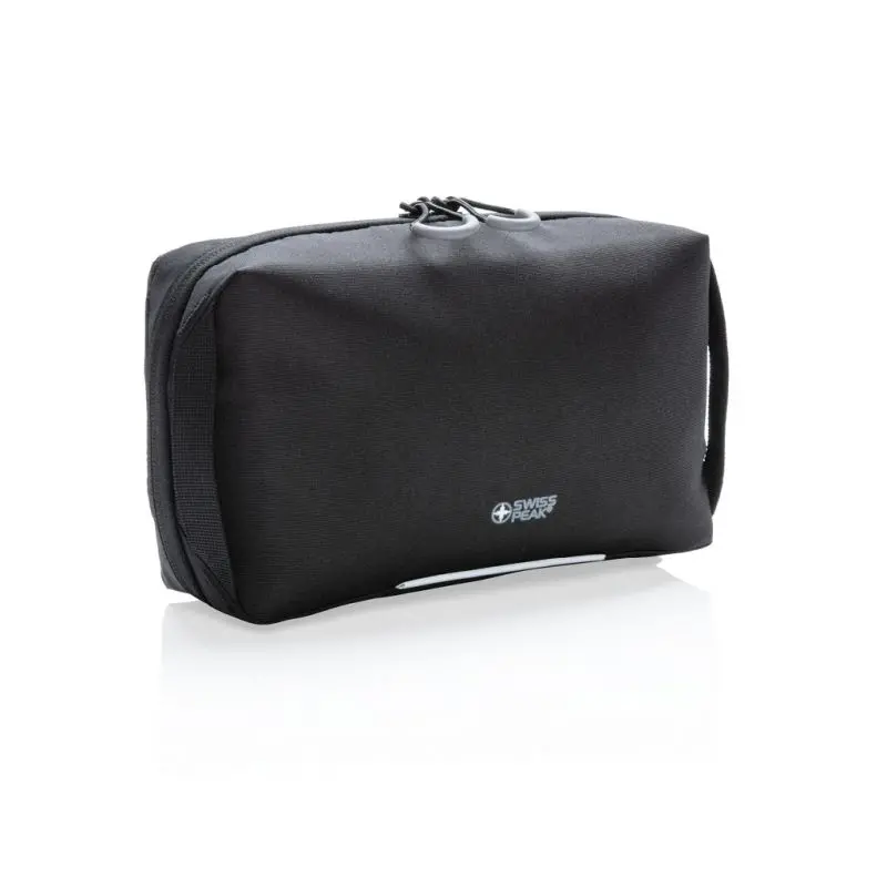 Swiss Peak AWARE™ Tech-Pouch, PVC-frei in Schwarz - Schutz & Ordnung, 100 Zeichen