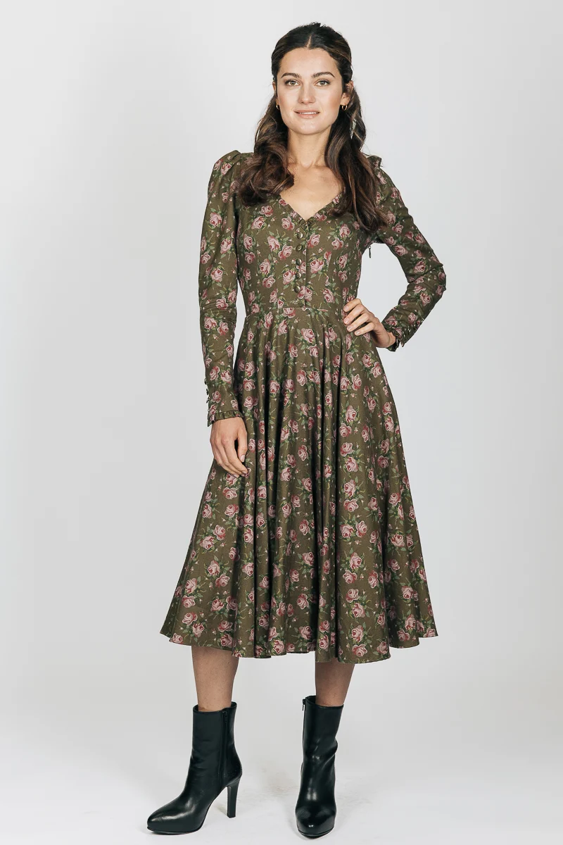 Lena Hoschek Trachtenkleid Mariella Winterrose