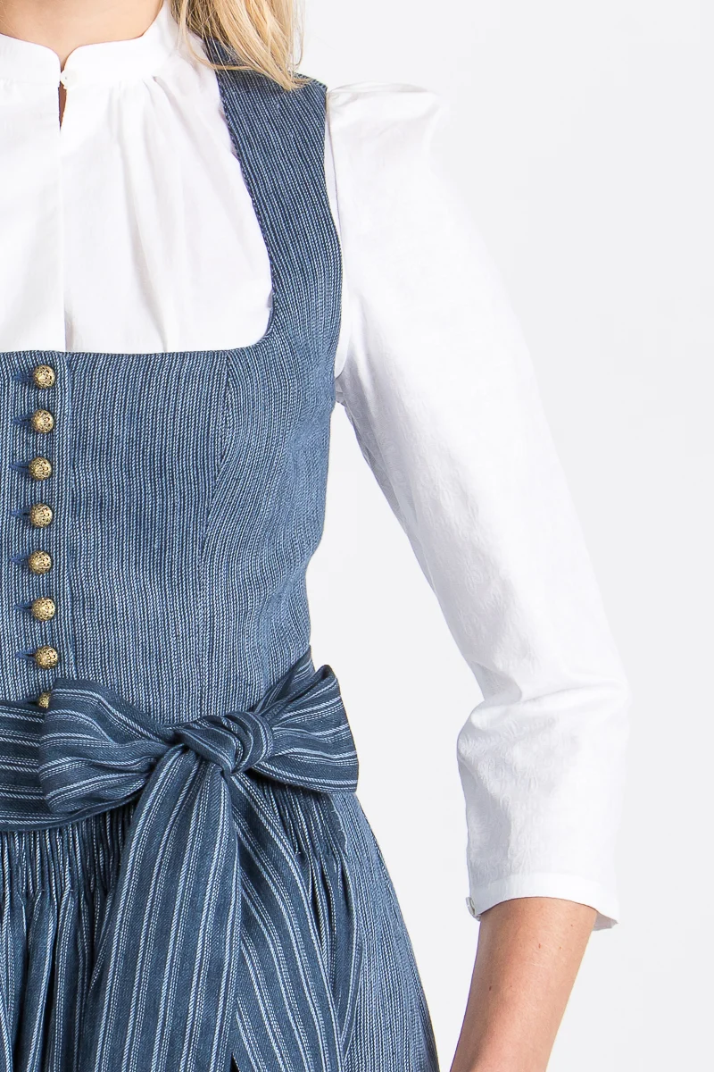 Gottseidank Dirndl Monika mao blau