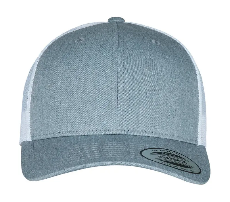 Retro Trucker Kapperl in zweifarbiger Ausführung