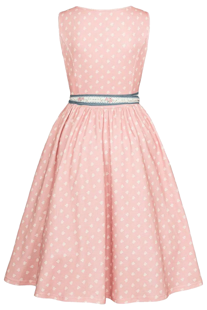 Dirndlbaumwollkleid Midi