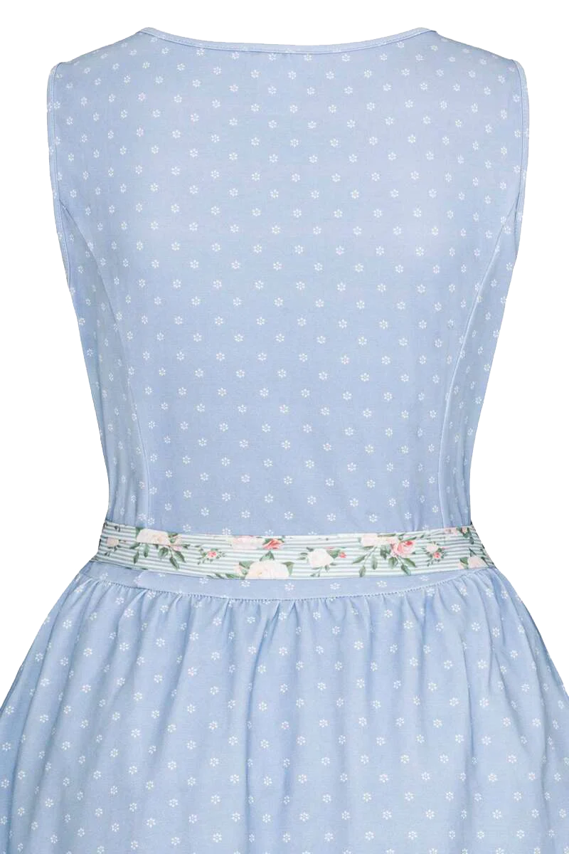 Dirndlbaumwollkleid midi