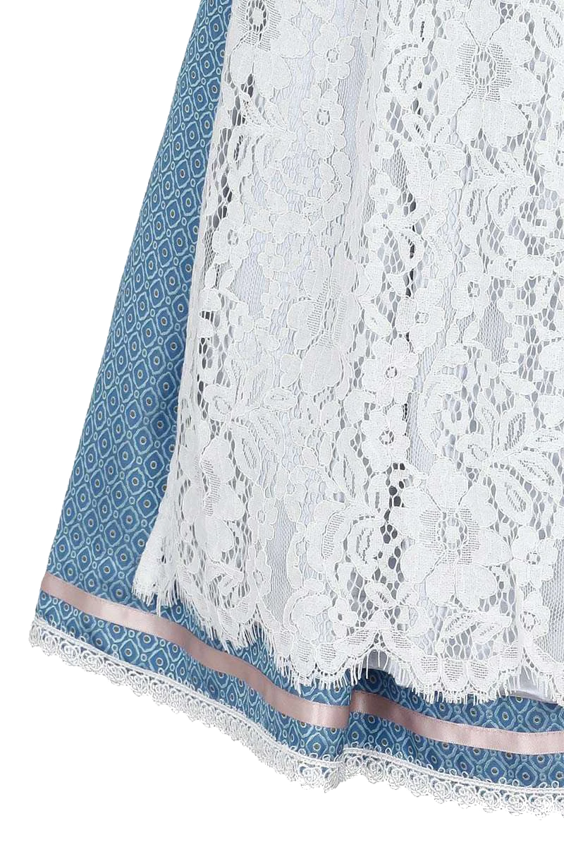 Mini Dirndl mit Spitzenschürze