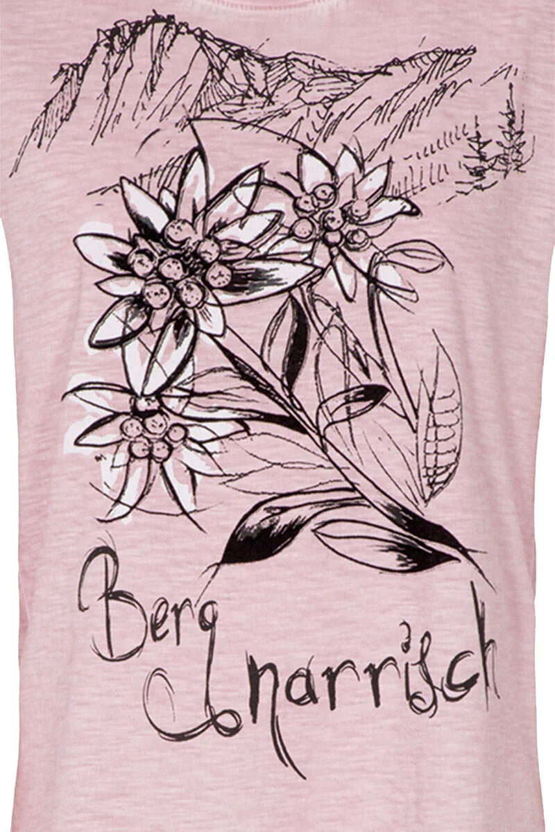 Damen T-Shirt 'Berg narrisch'