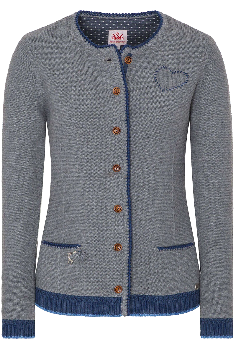 Damen Strickjacke lang