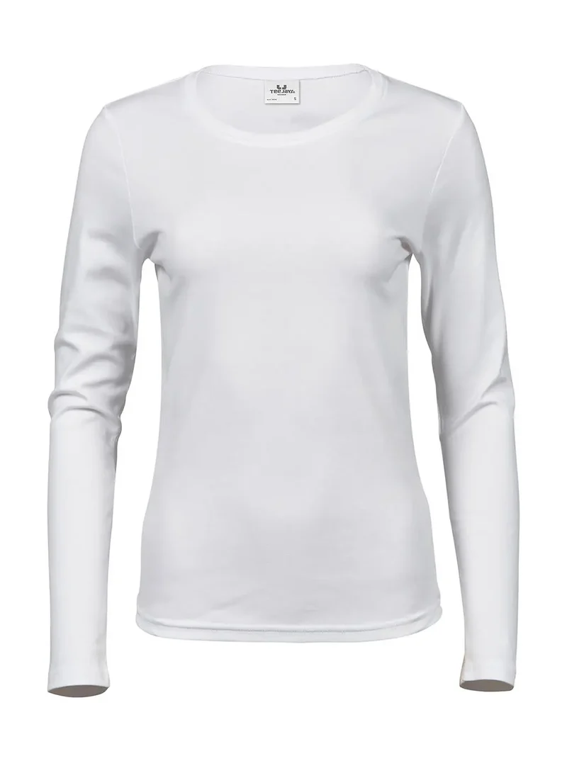 Damen Langarm Interlock T-Shirt