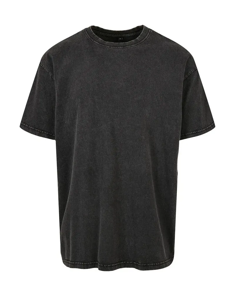 Verspieltes Acid-Wash Oversize T-Shirt