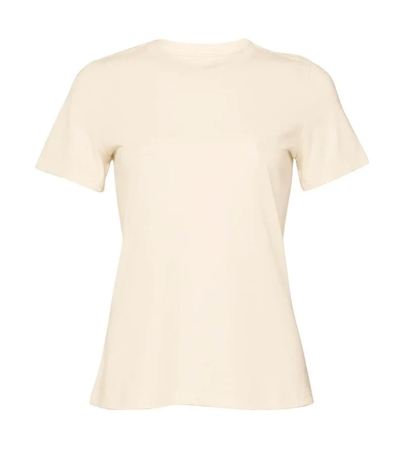 Women`s Relaxed CVC Jersey Short Sleeve Tee