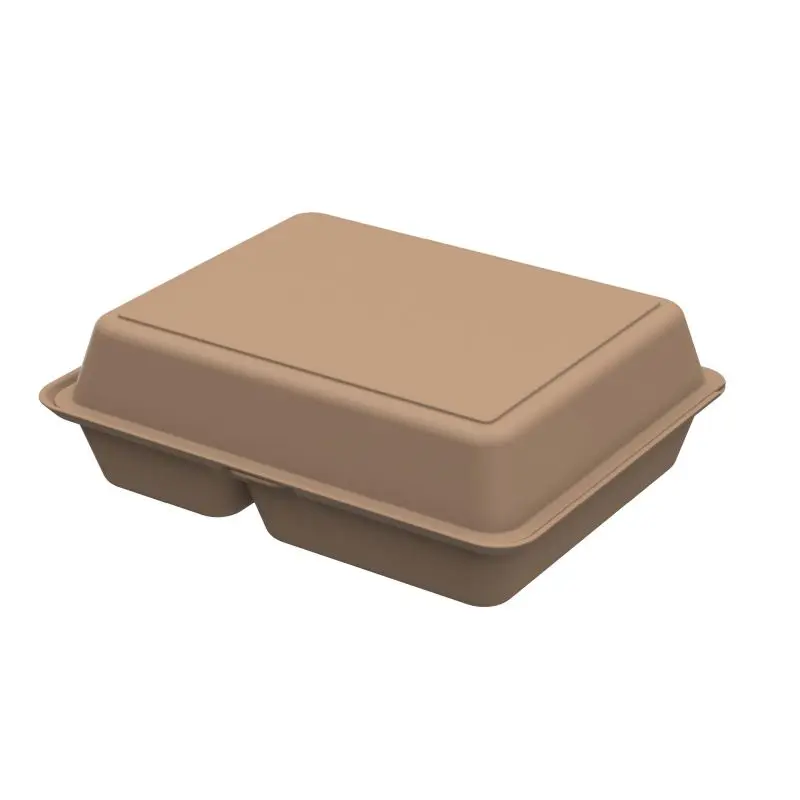 Große Menübox ToGo - Beständiges Braun, Robust & Stilvoll, Perfekt für Unterwegs