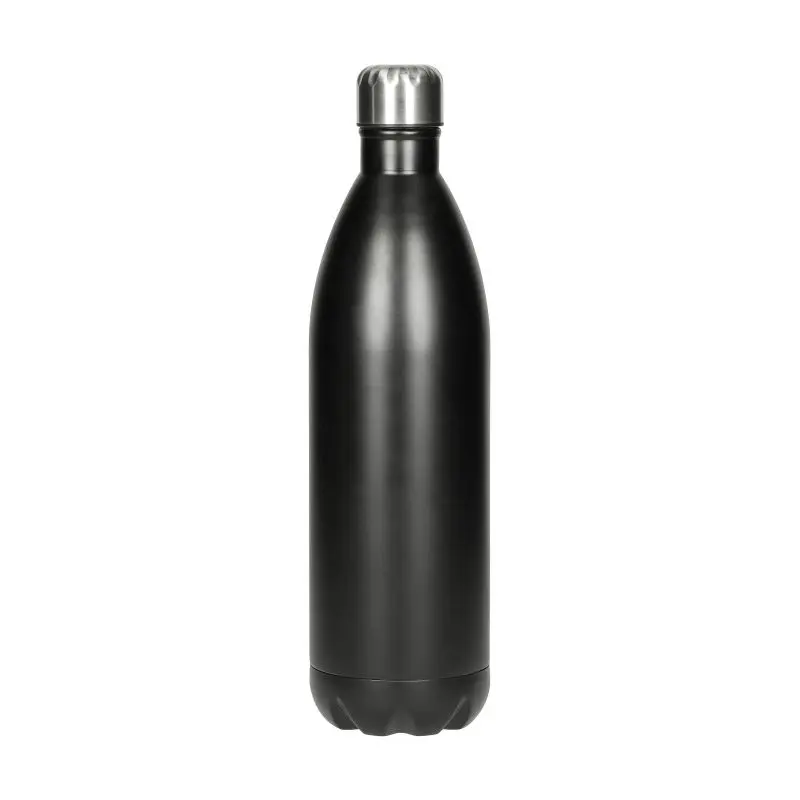 Colare 1 Liter Vakuumflasche, Dauerhaft - Tiefschwarz