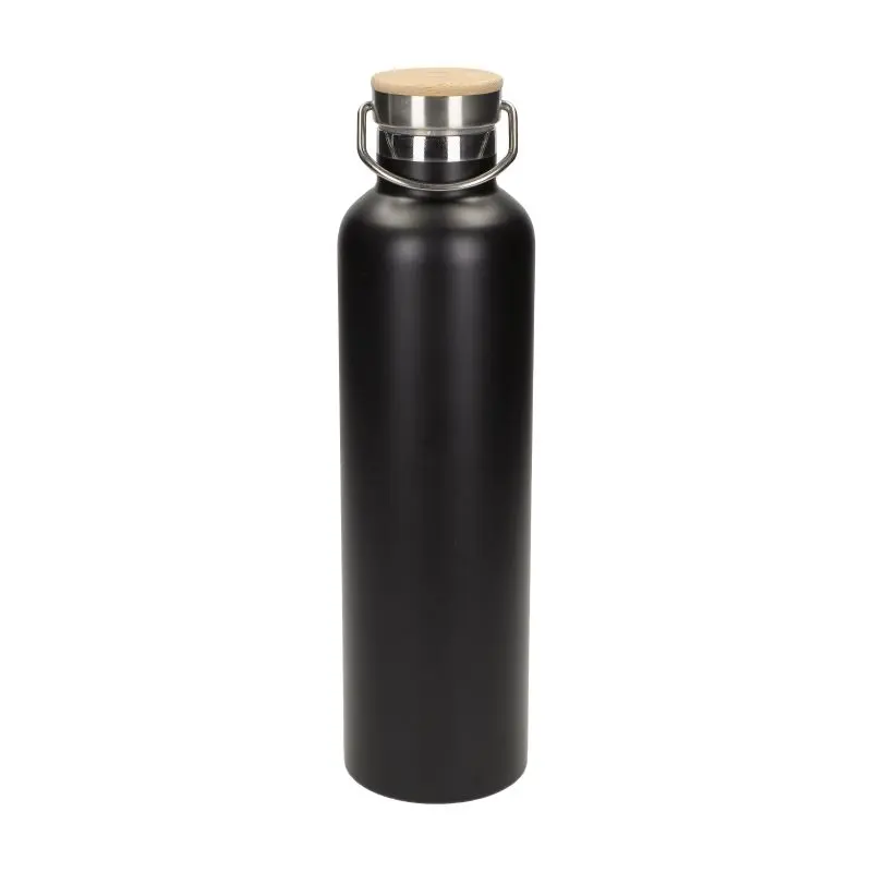 Cascada 1 Liter Vakuumflasche, Robust - Tiefschwarz