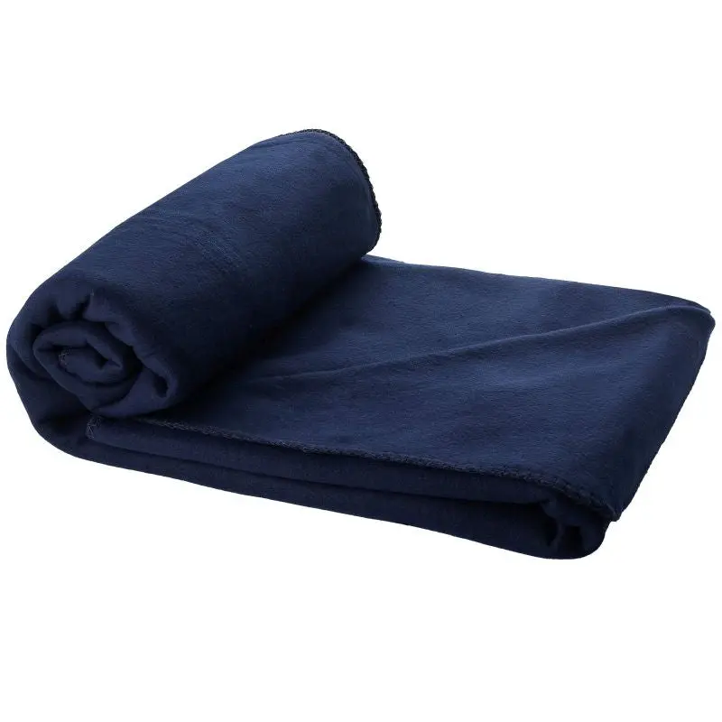 Fleecedecke Supreme, 150x120 cm - Navy-blaue Premiumdecke für ultimativen Komfort