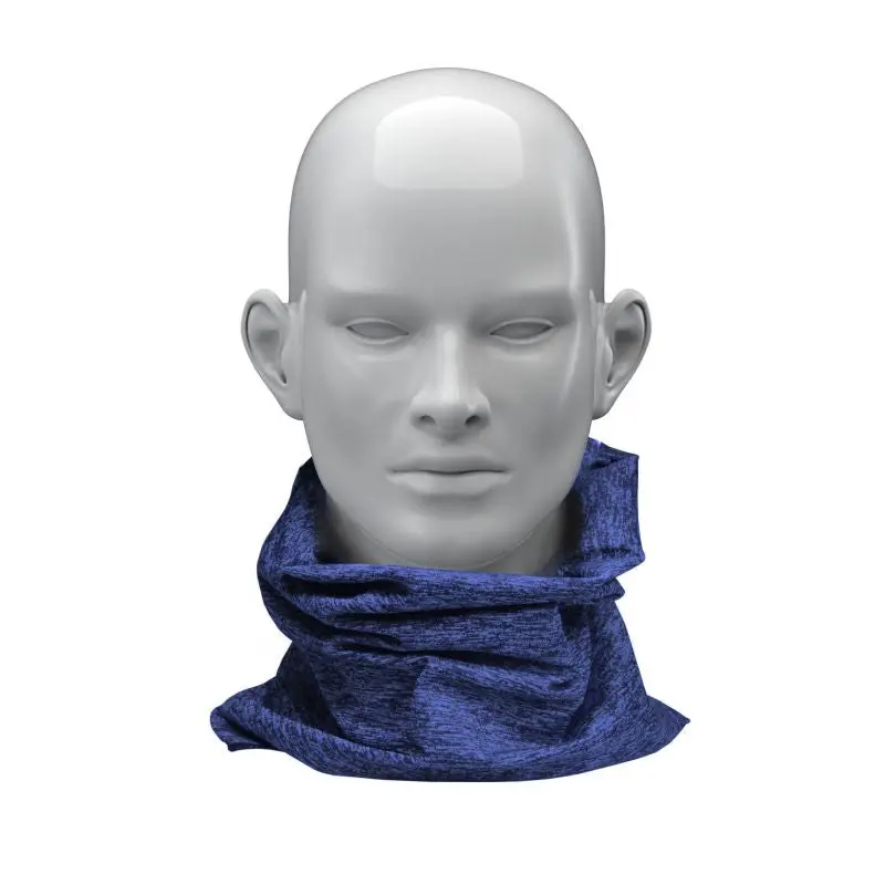 Multifunktionaler Sport-Schal - Blau und Schwarz - Atmungsaktiv, Vielseitig und Stylisch