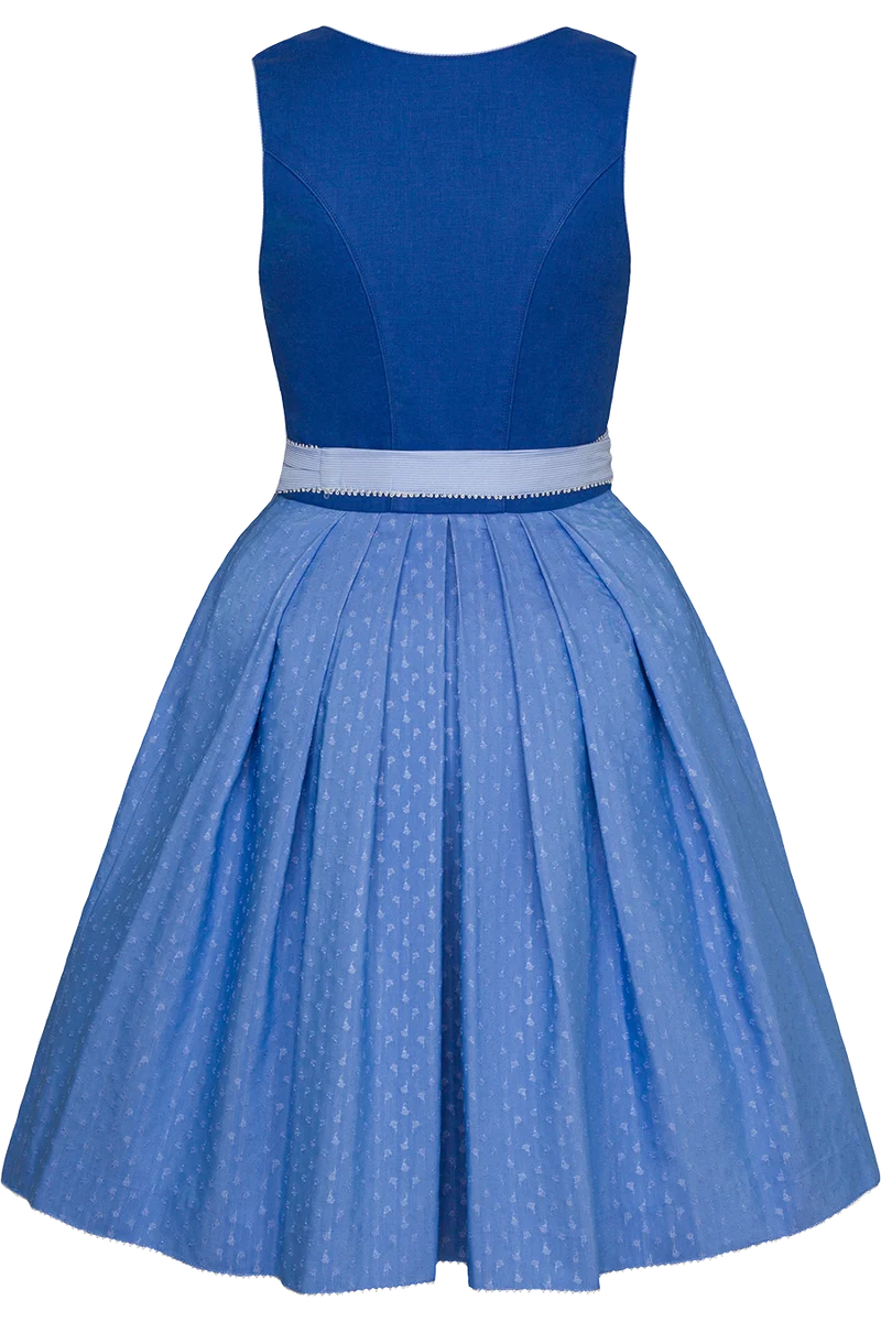 Mini-Dirndl mit Leinen