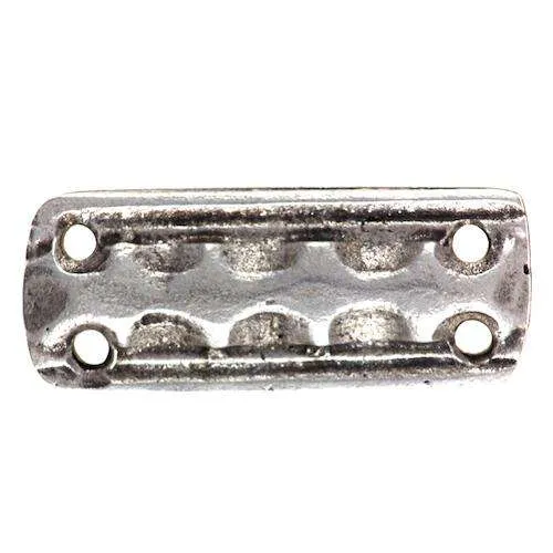 Trachtenapplikation Silberfarben – Metallapplikation TA-205
