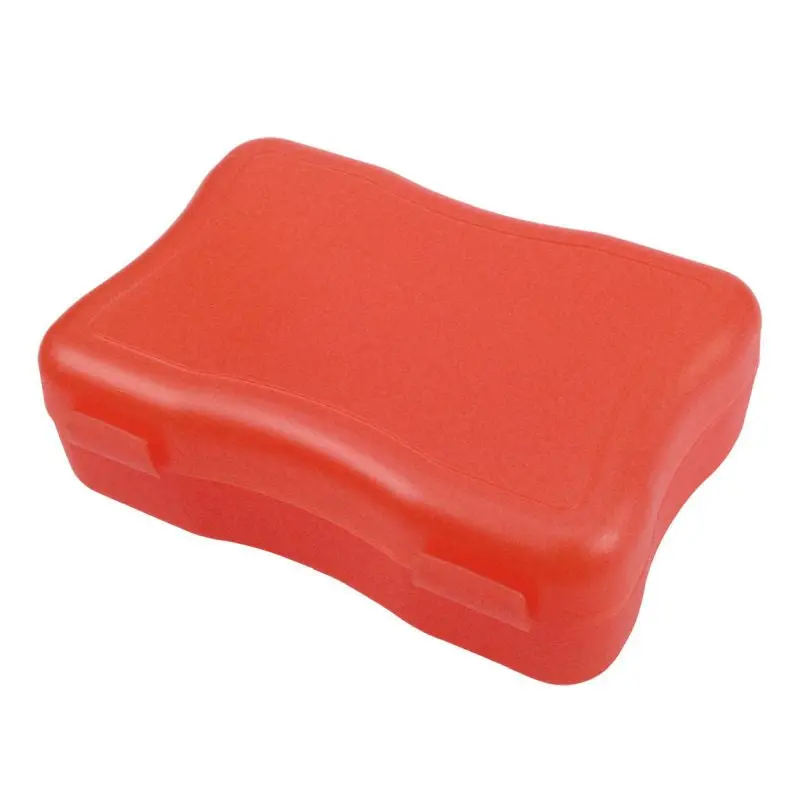 Wave Large Snack Box in Trend Red - Stylish, Spacious, Durable Food Container