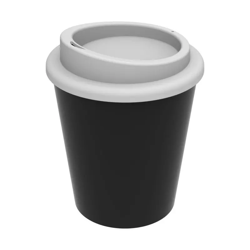 Premium Small Kaffeebecher 250ml in Schwarz-Weiß: Kompakt & Stilvoll