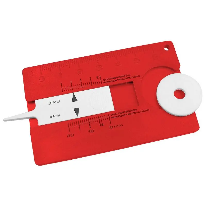 Standard-Roter Reifenprofilmesser, Präzise & Handlich