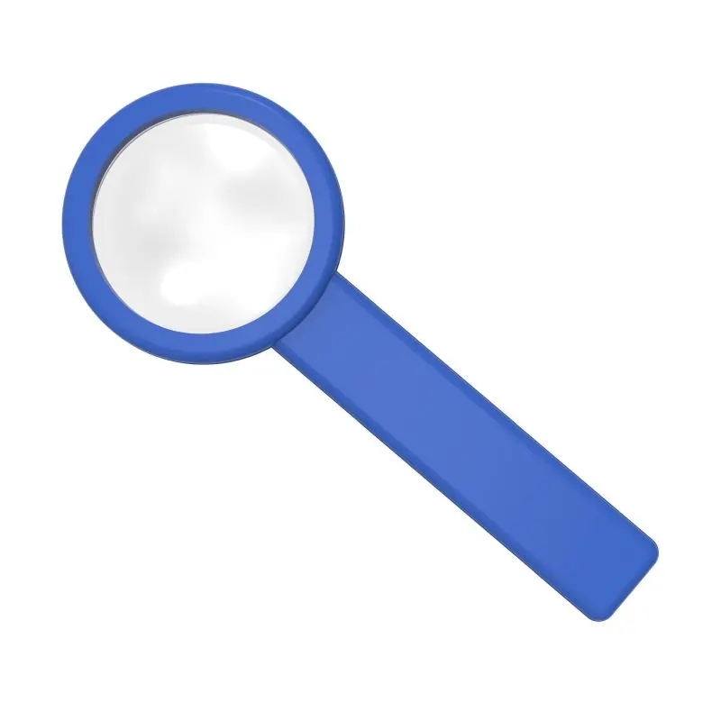 Handle Stiellupe 5x Vergrößerung in Standard-Blau – Kraftvoll & Ergonomisch