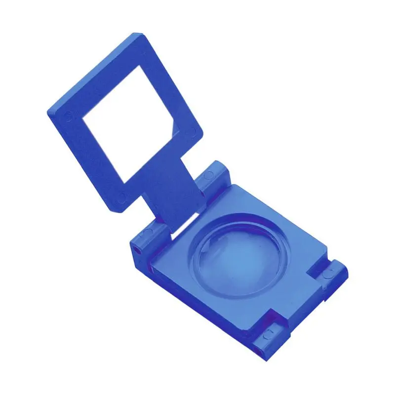 Faltbare Lupe Fold 5x - Klassisch Blau