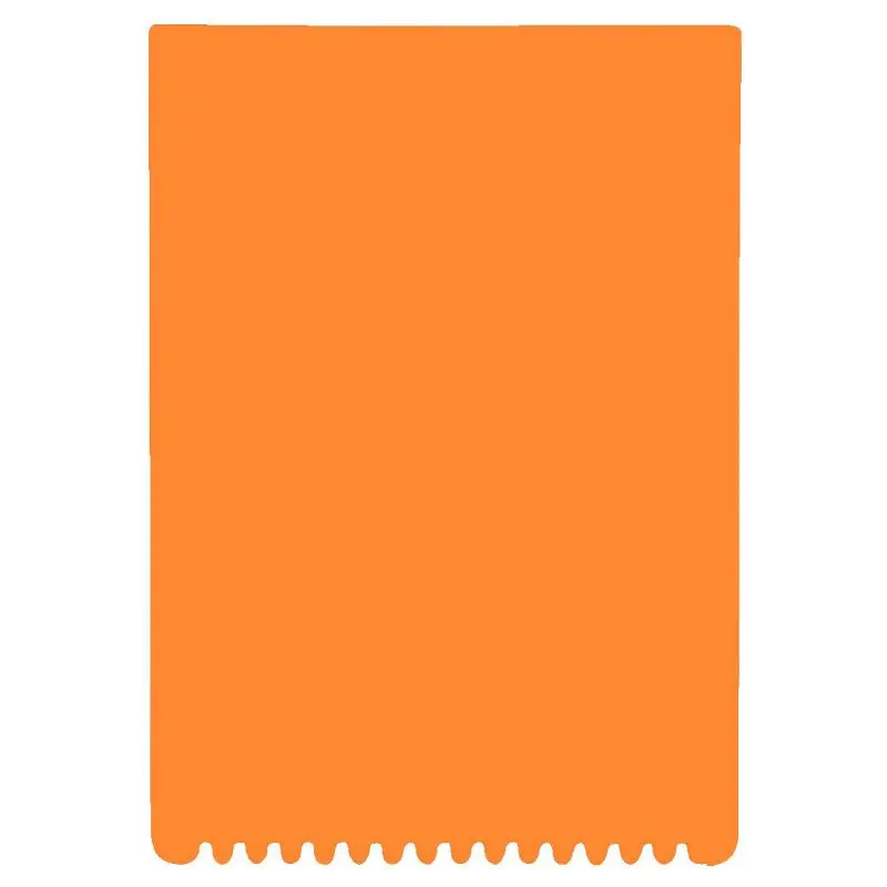 Rechteckiger Eiskratzer Standard-Orange - Effektives Reinigungszubehör
