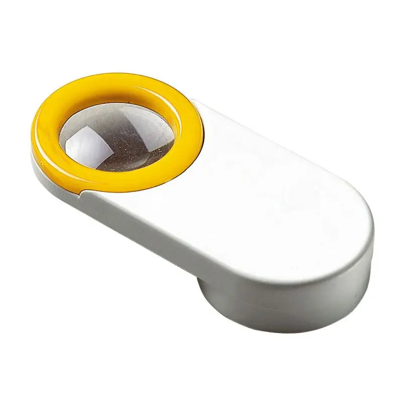 Magnetische Lupe in Standard-Gelb - Praktisch & Hell