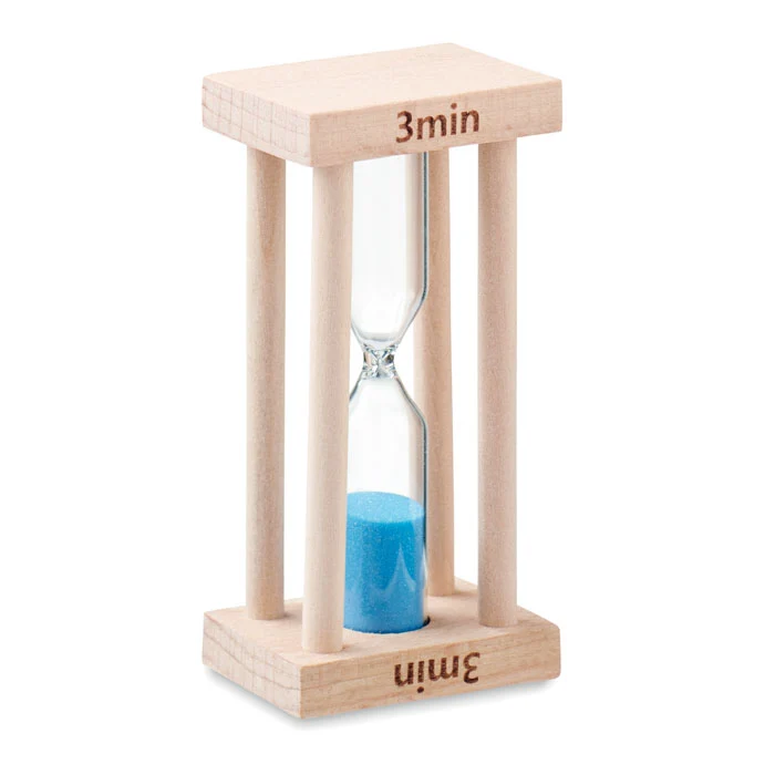 Holzsanduhr 3 Minuten