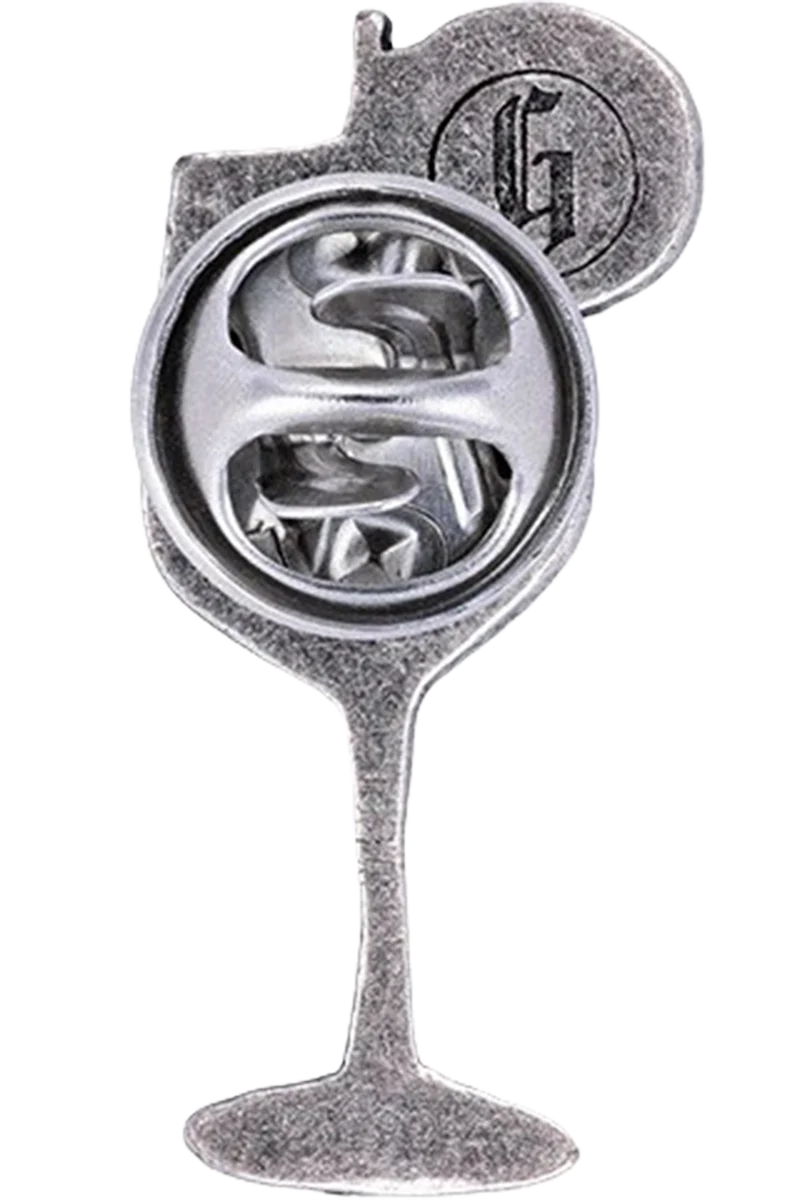 Trachten Pin mit Aperolglas - bemalt