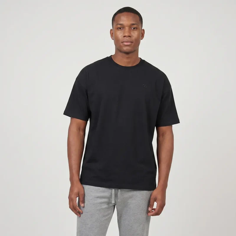Oversized T-Shirt Herren | Weiß