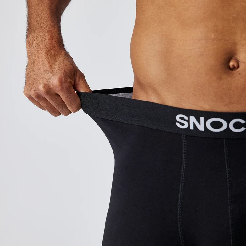 Lange Boxershorts | Mix (Schwarz/Grau/Dunkelblau)