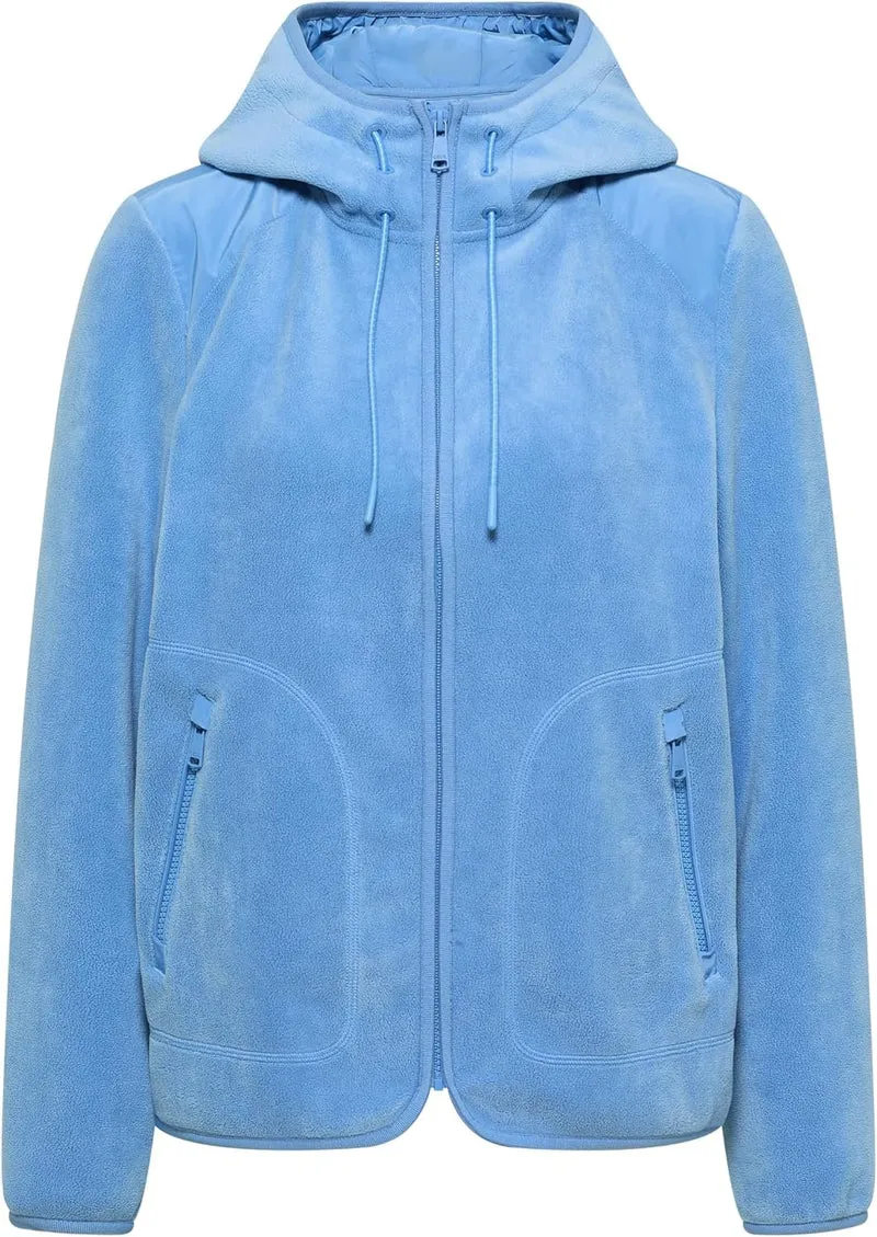 Cecil Fleece Jacket w. Mat-Mix - 2_B212917_17372
