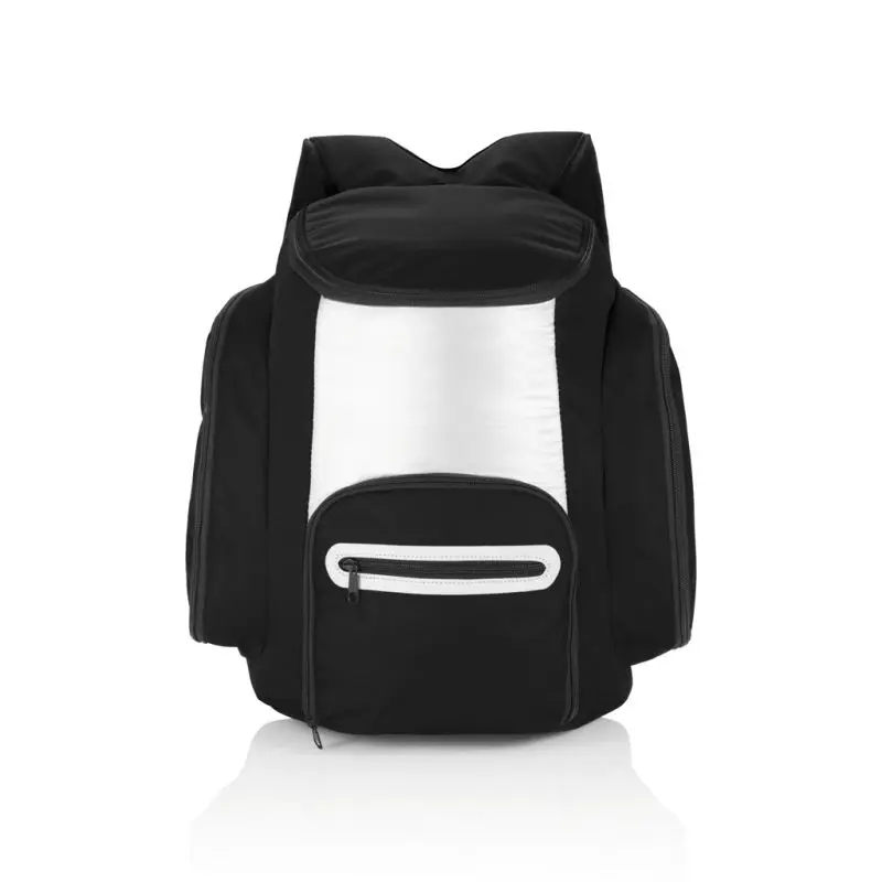 Schwarz-Silberner Kühlrucksack – Modern & Leistungsfähig