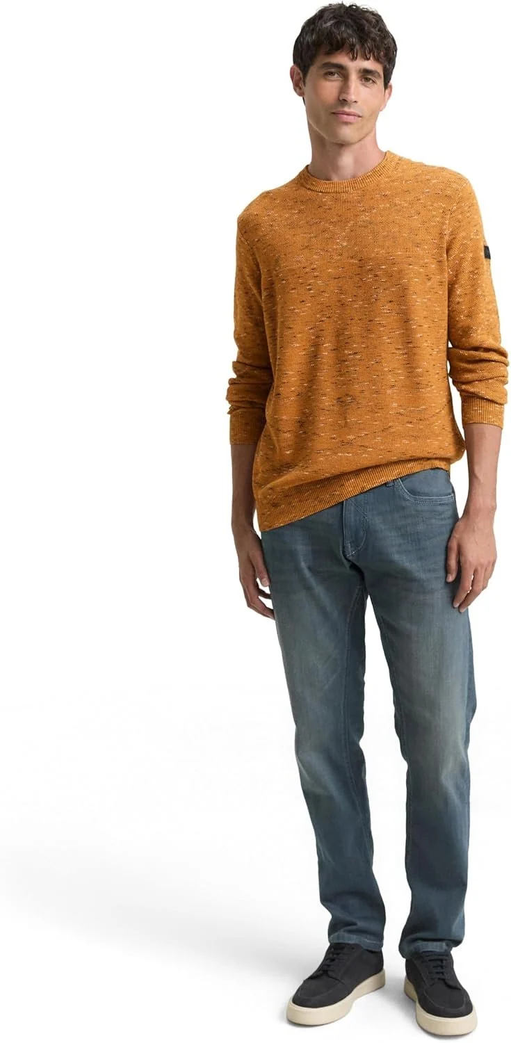 Tom Tailor Rundhalspullover Orange