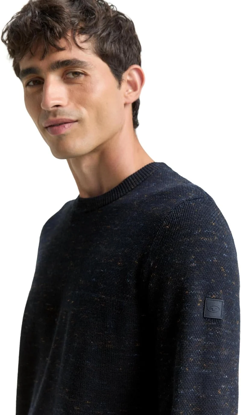 TOM TAILOR pullover Dunkelblau
