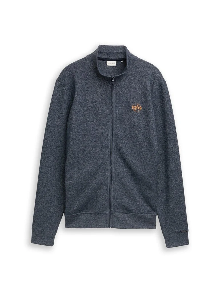 Tom Tailor Sweatjacke Dunkelblau
