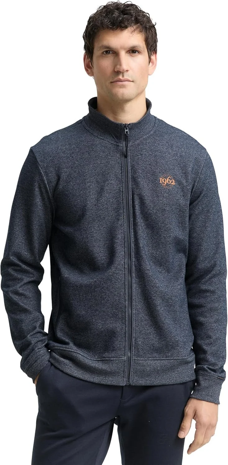 Tom Tailor Sweatjacke Dunkelblau