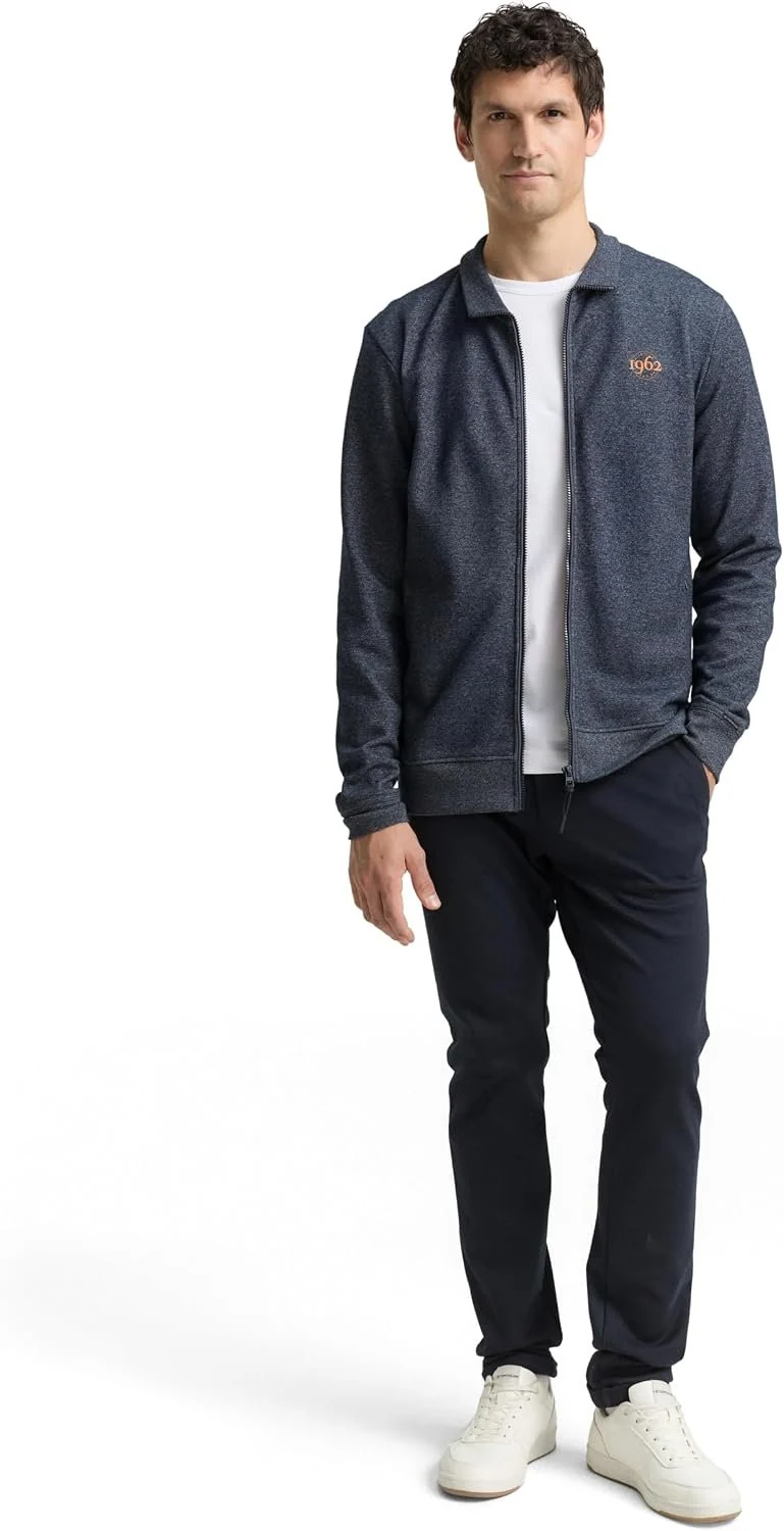 Tom Tailor Sweatjacke Dunkelblau