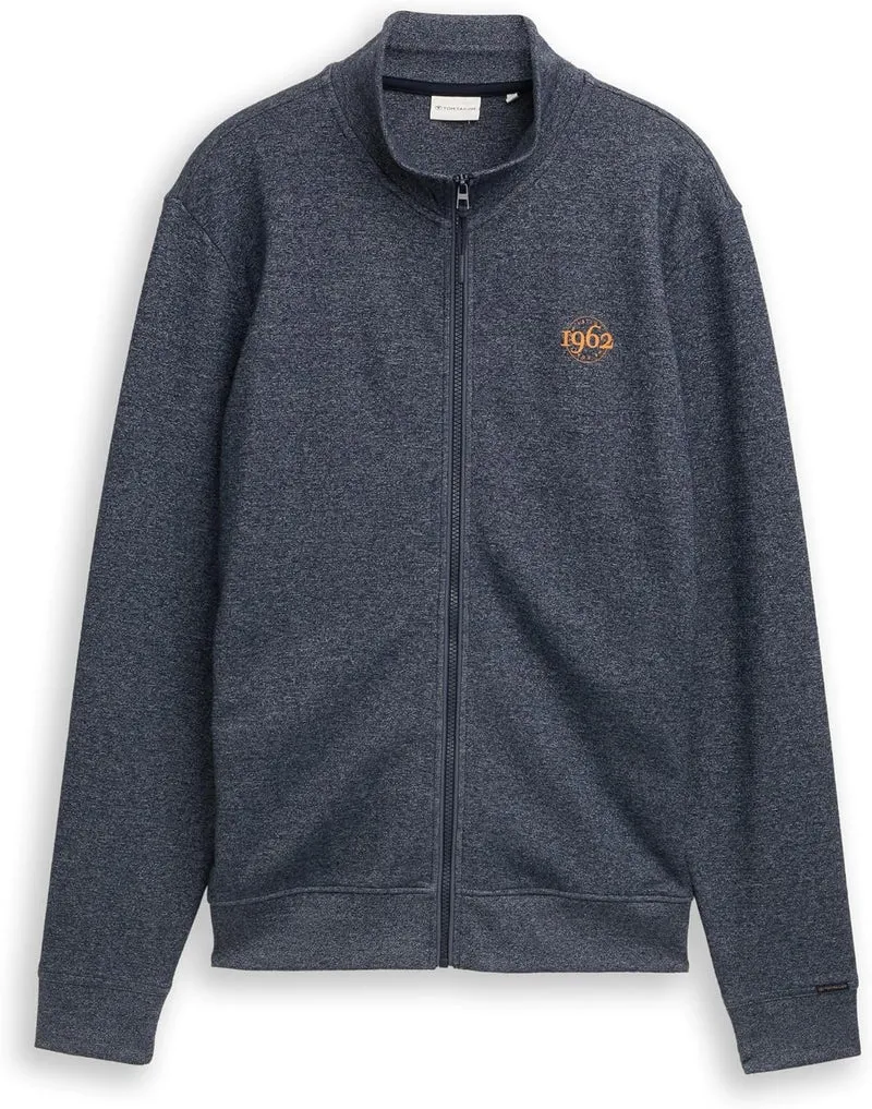 Tom Tailor Sweatjacke Dunkelblau