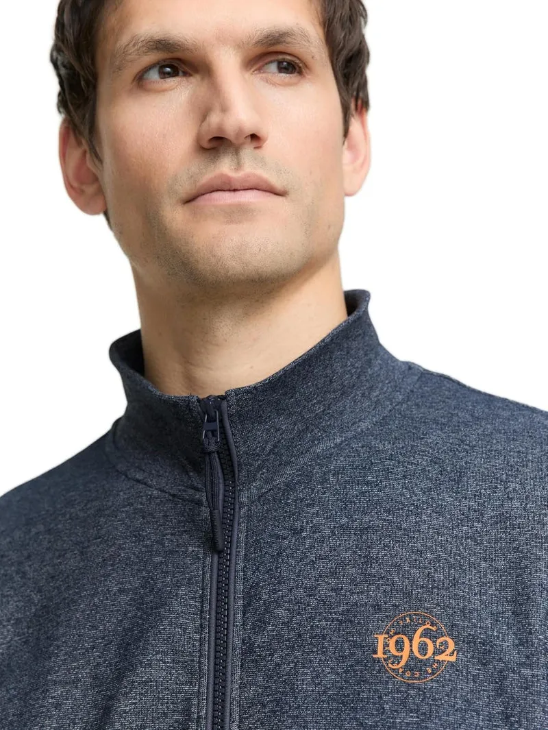 Tom Tailor Sweatjacke Dunkelblau