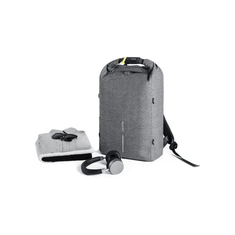 Urban Schnitthemmender Anti-Diebstahl-Rucksack – Grau, Sicher und Stilvoll