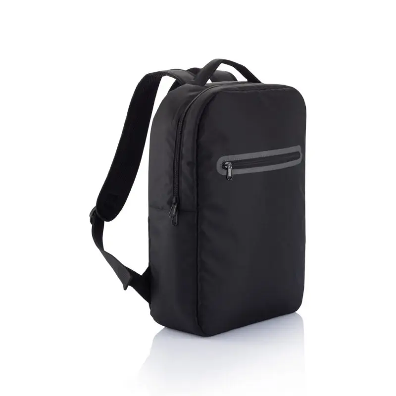 London Urban Laptop-Rucksack, PVC-frei, Elegant - Schwarz