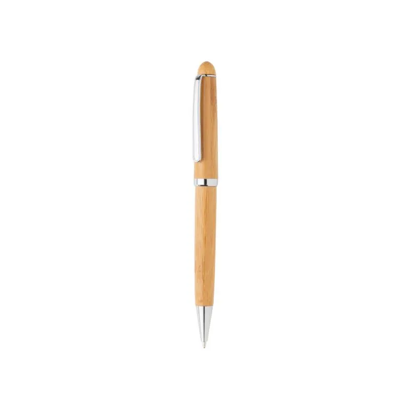 Ökologischer Bambus-Stift in Geschenkbox - Natürlich & Braun