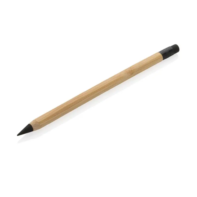 Bambus Infinity-Stift mit Radierer - Braun, Nachhaltig & Praktisch
