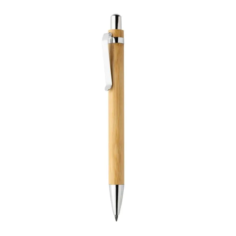 Nachhaltiger Pynn Bambus Unendlich-Stift - Braun, Baumfrei, Umweltfreundliches Schreibwerkzeug