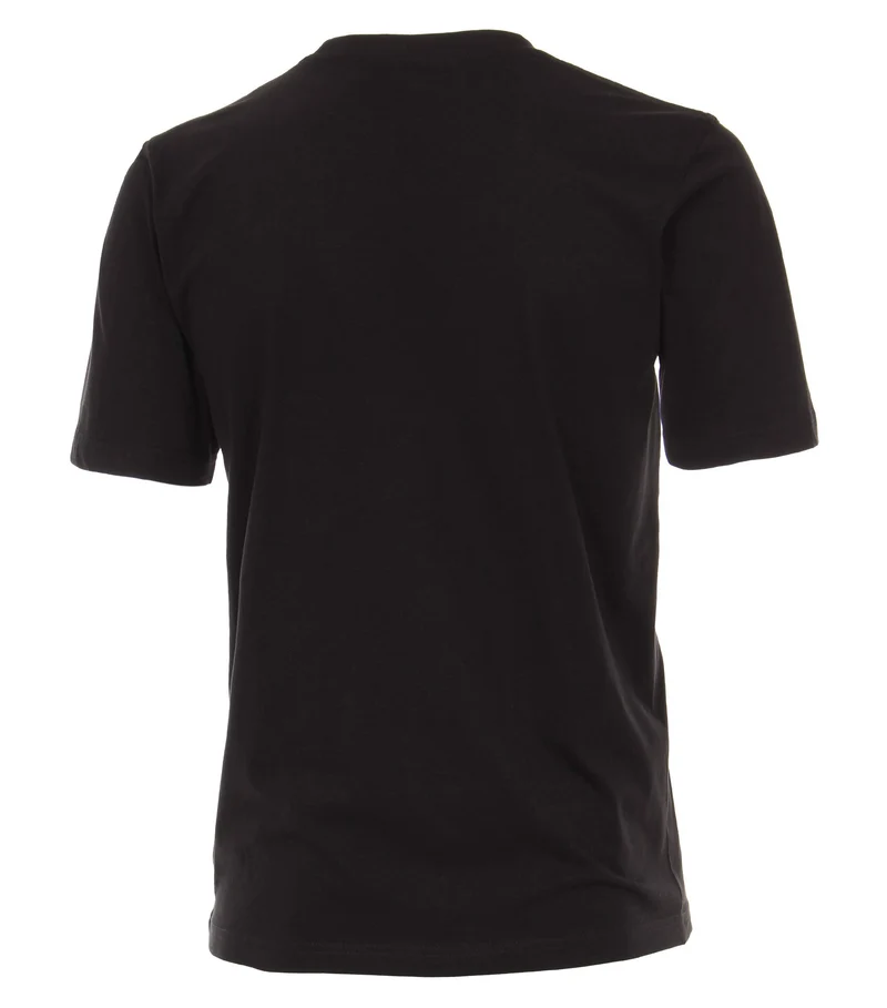 Casa Moda Rundhals T-Shirt schwarz