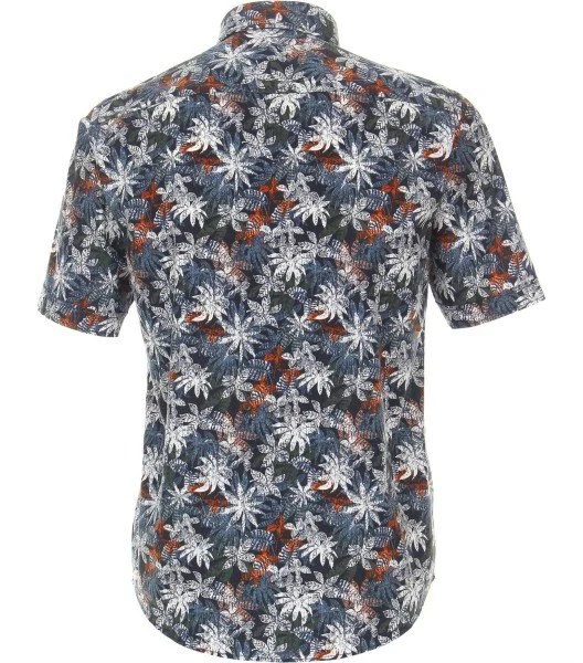 CASAMODA Freizeithemden Print Casual Fit