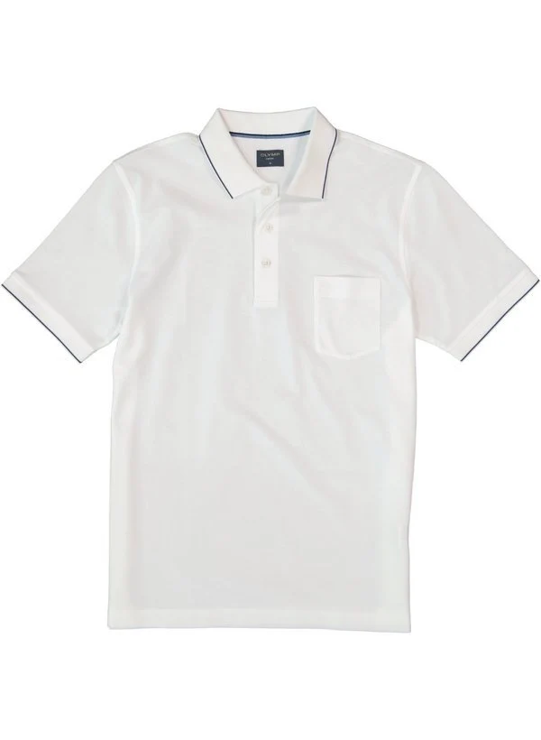 Olymp Casual 5405/52 Polo, weiss